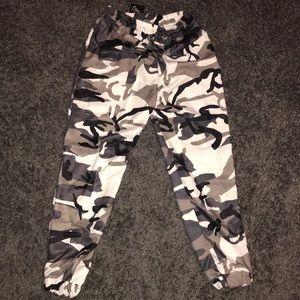 zaful camo joggers